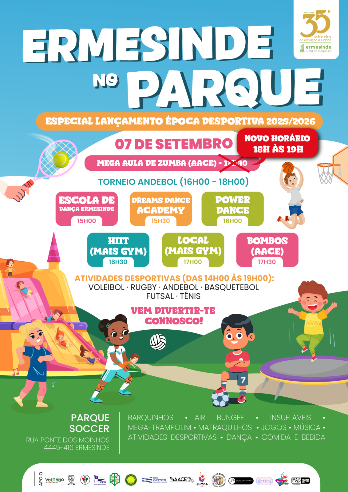 Ermesinde no Parque - Lançamento Época Desportiva 2025/2026 