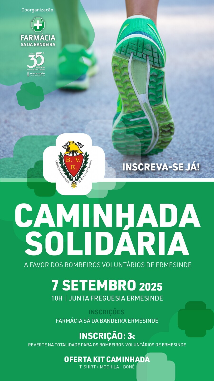Caminhada Solidária a favor dos BVE 