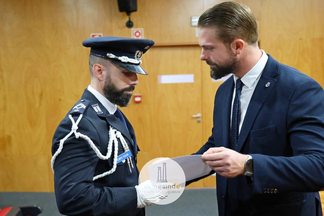 Cerimónia de Entrega de Medalhas e Louvores ao efetivo da esquadra da PSP de Ermesinde.