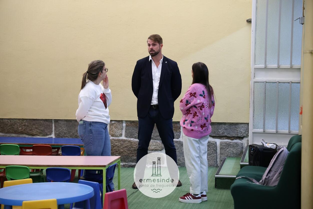 Visita ao colégio Academia de Ensino Particular.