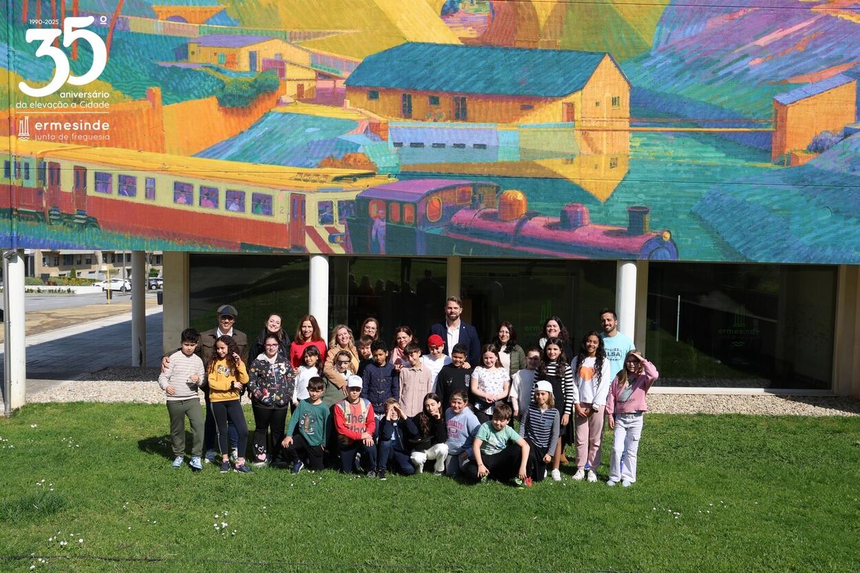 Recital de Poesia pelos alunos da Escola da Gandra