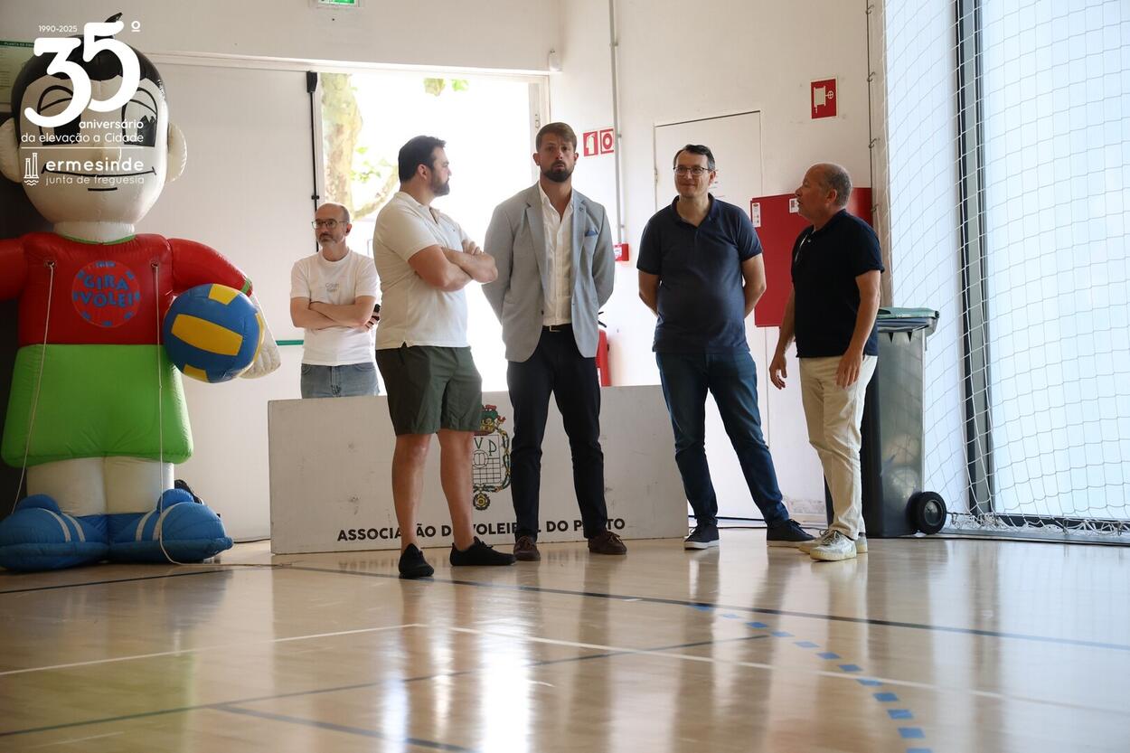 1º Torneio de Voleibol Cidade Valongo no escalão de Minis A